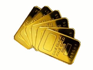 small gold bars